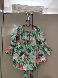 Mango off shoulder casual top