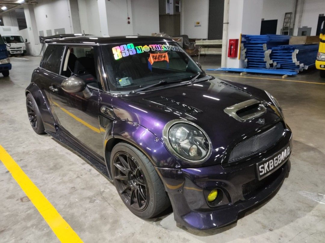 MINI Cooper S 1.6 (A) (Category: Used Cars) located in Singapore. Submitted by jieri.sgautos.team (Listing ID 1360594648, Image 1). Description: Street legal! loan n insurance available, DM for more details🤜🏼.