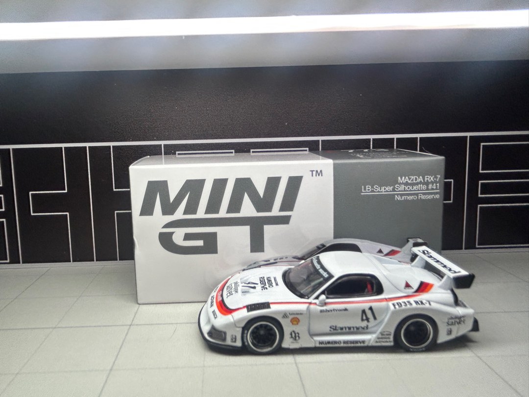 Mini GT Mazda RX-7 LB WORKS, Hobbies & Toys, Toys & Games on Carousell