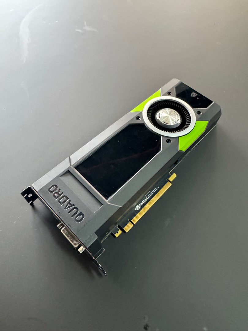 Nvidia Quadro P5000 16GB VRAM GPU CUDA, Computers & Tech, Parts ...