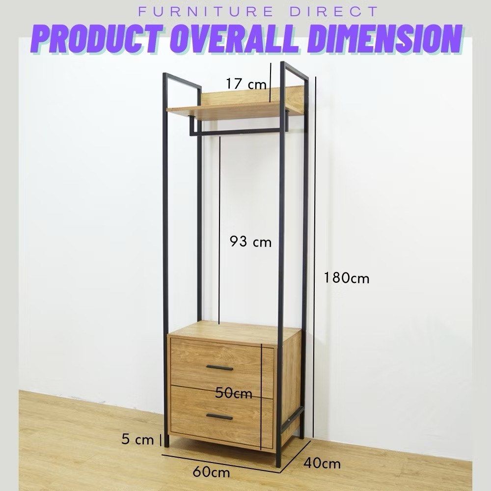 Open rack with drawers, Furniture & Home Living, Furniture, Shelves ...