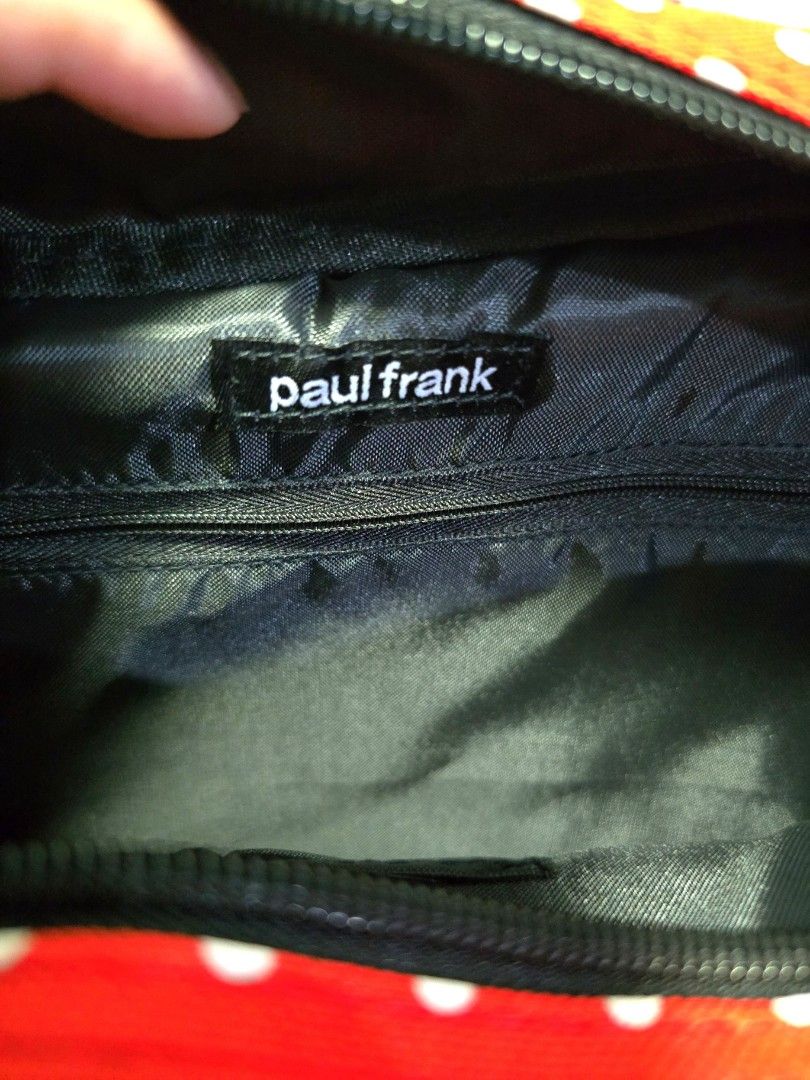Paul Frank Polka dot Messenger Shoulder Bag (Category: Backpacks) located in Manila. Submitted by ptsyr (Listing ID 1363463870, Image 3). Description: Pink Paul Frank Polka-dot Bag Never used and just kept in storage..