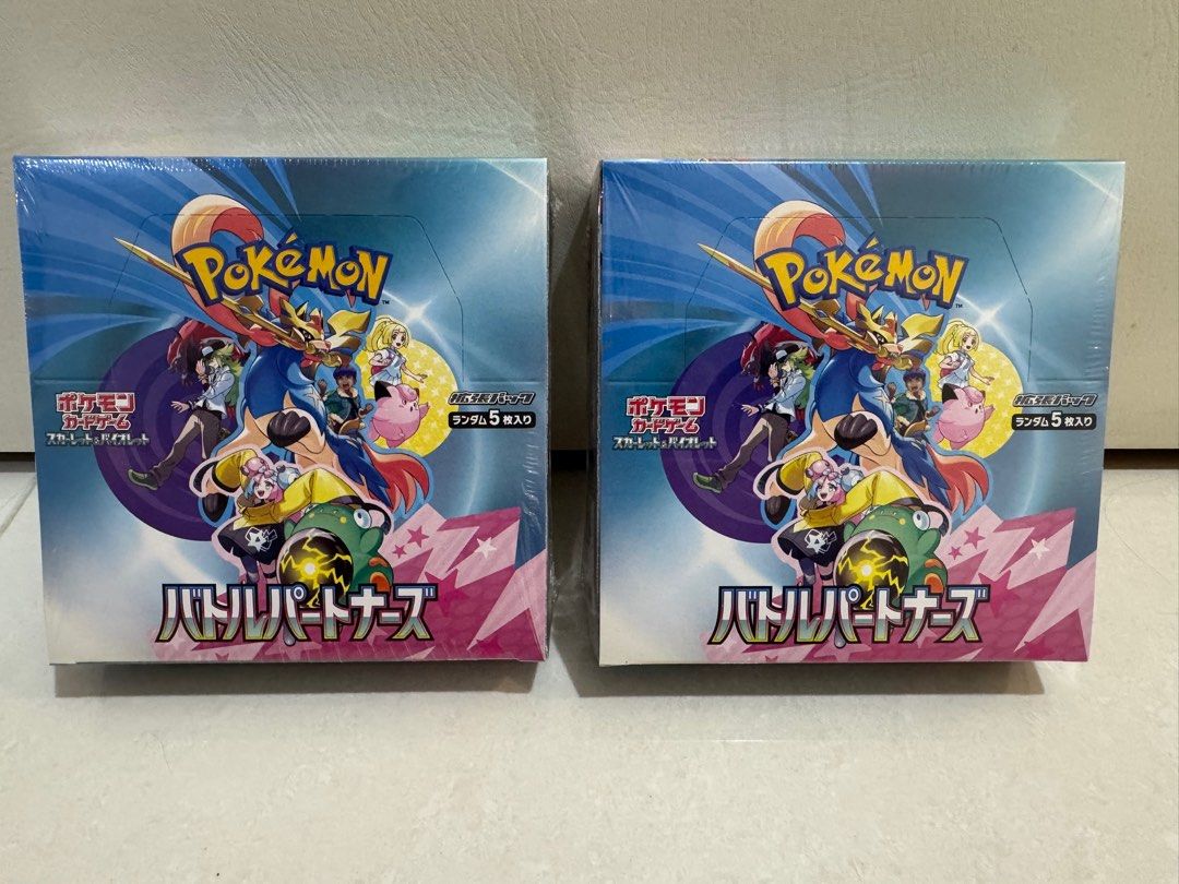 pokemon card game scarlet & violet expansion pack battle partners Pokemon Scarlet & Violet Expansion Pack Battle Partners - Japanese