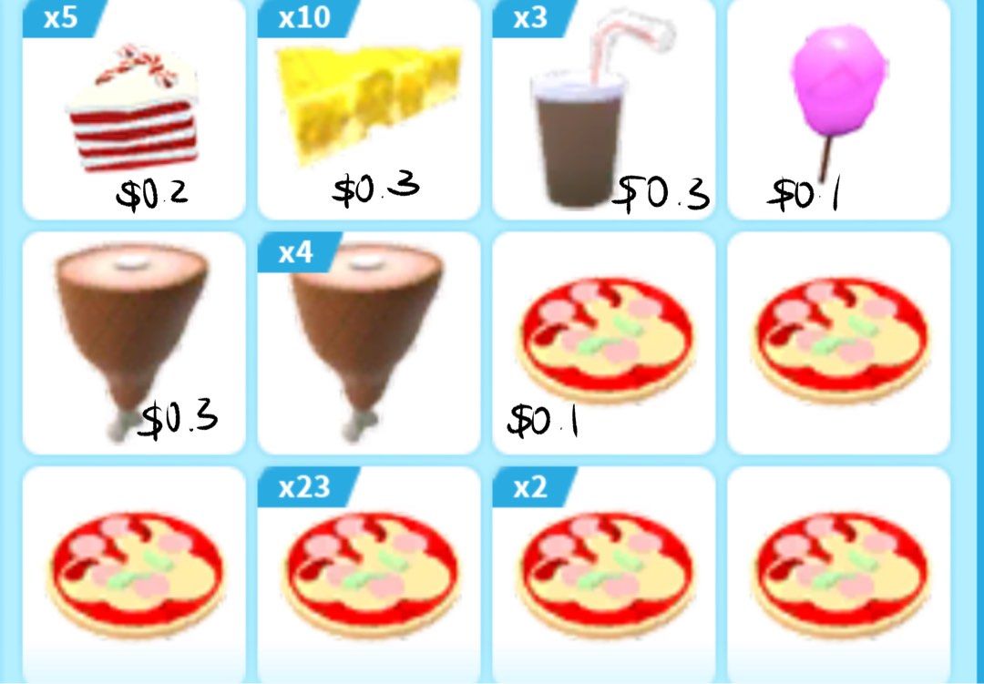 Roblox Adopt Me Food, Video Gaming, Gaming Accessories, In-Game ...