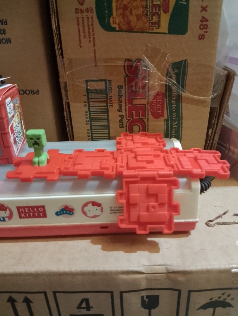 SALE! MCDO x MINECRAFT CREEPER BOX (Category: Designer & Blind Box Toys) located in Caloocan City. Submitted by loisxlane (Listing ID 1363465703, Image 3). Description: - brand new - complete with its original box - last price posted - for shipping only - pymt First via BDO or gcash - buyer will be the one to book for the pick up using their choice of courier after confirmation of pymt.