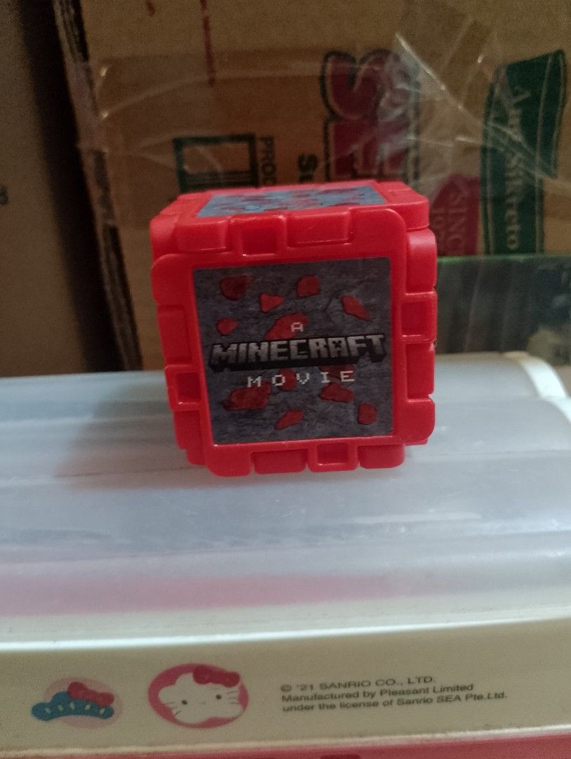 SALE! MCDO x MINECRAFT CREEPER BOX (Category: Designer & Blind Box Toys) located in Caloocan City. Submitted by loisxlane (Listing ID 1363465703, Image 2). Description: - brand new - complete with its original box - last price posted - for shipping only - pymt First via BDO or gcash - buyer will be the one to book for the pick up using their choice of courier after confirmation of pymt.