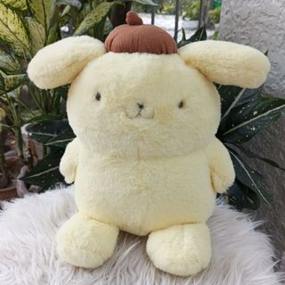 SANRIO Pompompurin Golden Retriever Dog Fluffy 9 inches Plush Toy