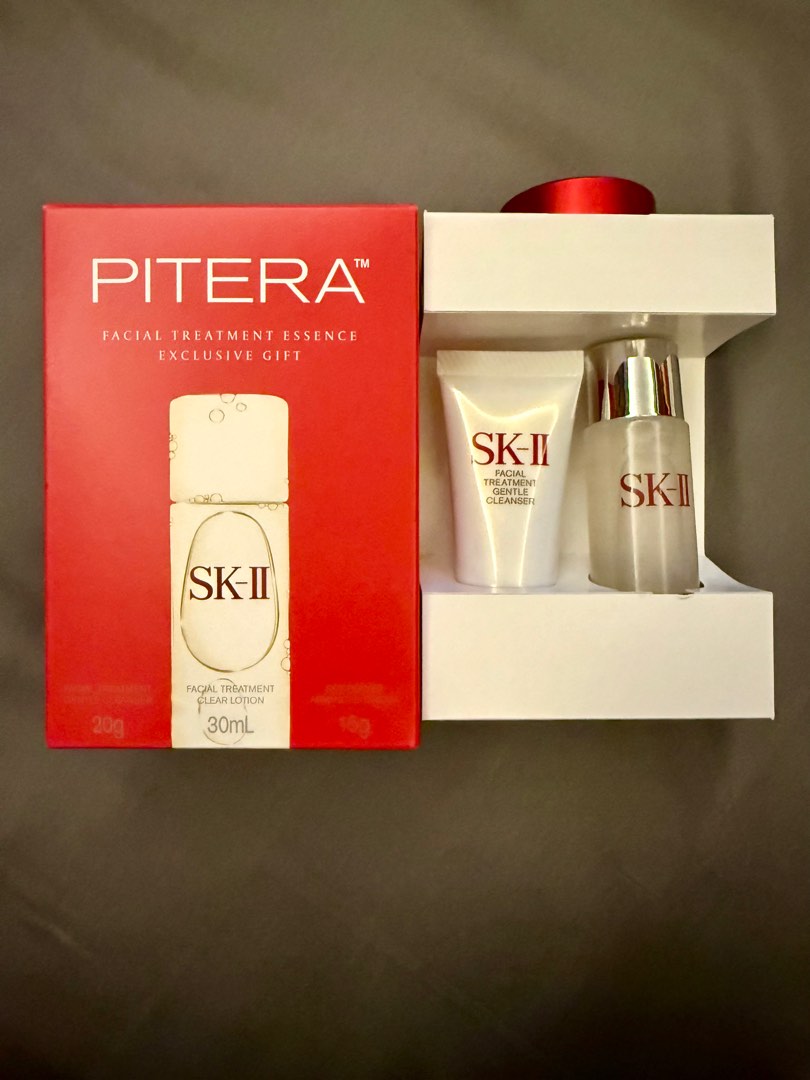SK-II PITERA Facial Treatment Essence gift set, Beauty & Personal Care ...