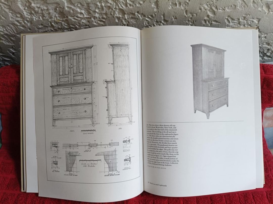 The Book of Shaker Furniture by John Kassay (pre loved / hardbound ...