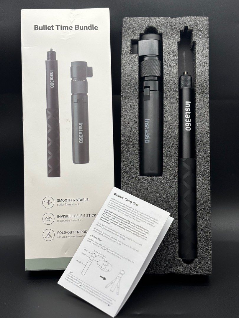 TRIPOD INSTA360 X4 X3 X2 BULLET TIME BUNDLE ROTATION HANDLE TRIPOD (Category: Tripods & Monopods) located in Manila. Submitted by guerle (Listing ID 1363519600, Image 1). Description: .