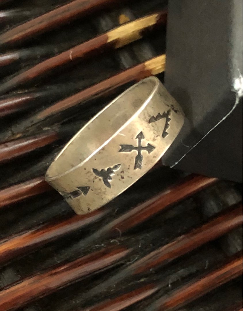 Vintage Navajo Bell Trading Post Ring, Men's Fashion, Watches