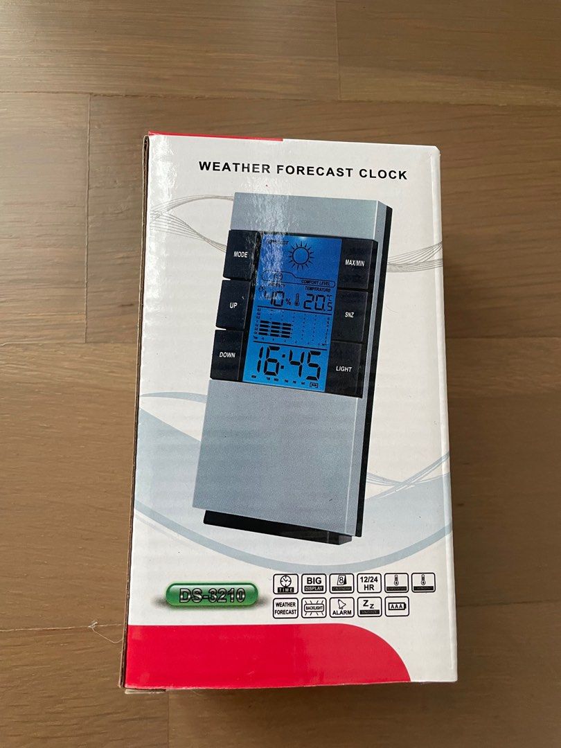 Weather Forecast Digital Clock