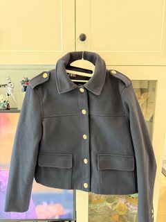 ZARA 海軍藍大衣64237768442626110