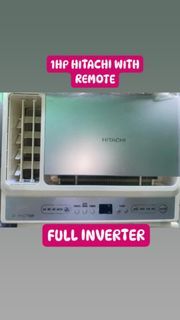 2NDHAND AIRCON 1HP HITACHI FULL INVERTER