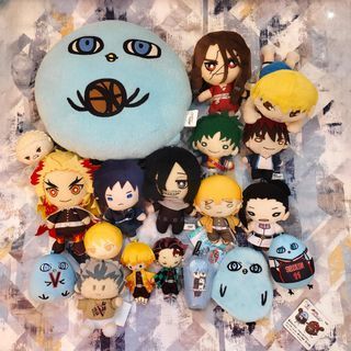 Anime Plush Kuroko's Basketball 
Demon Slayer
MHA
Dr. Stone
Haikyuu