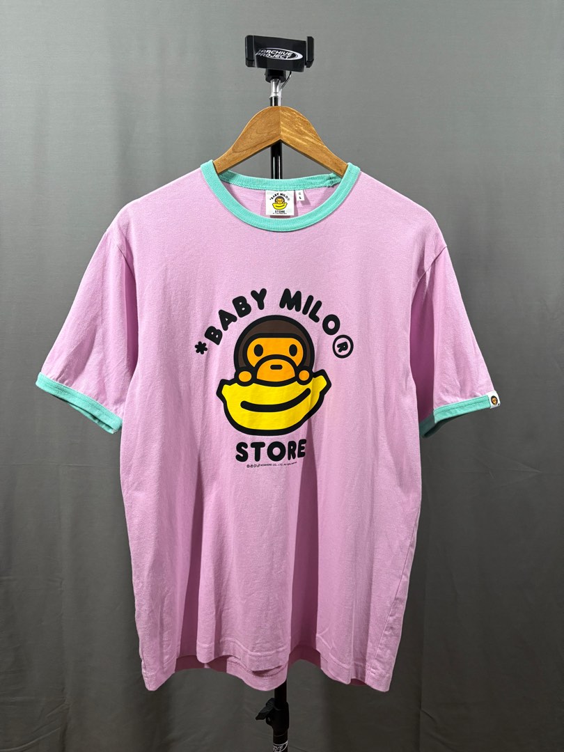Baby Milo Store by A Bathing Ape Logo, Men's Fashion, Tops & Sets ...