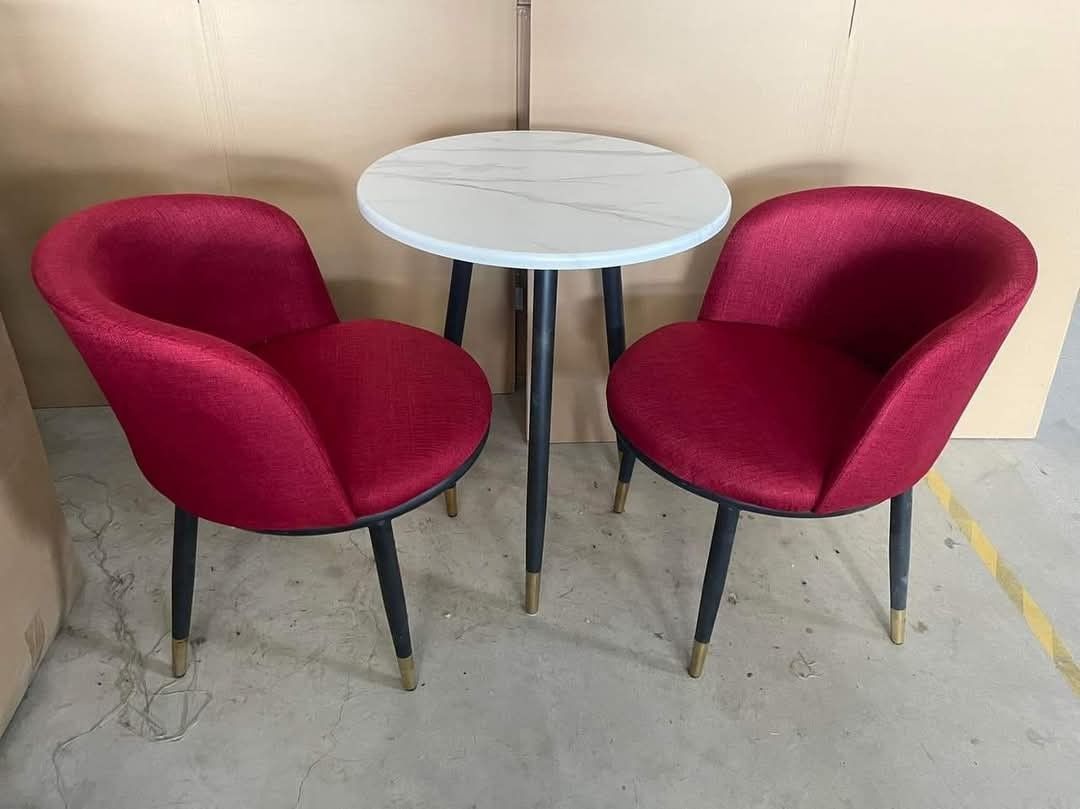 Coffee table set (Category: Chairs) located in Pasay City. Submitted by cherry_nicole (Listing ID 1363608491, Image 1). Description: on hand brand new wood made table lalamove delivery same day delivery 📱09977258106 Farro Online Furnitures.