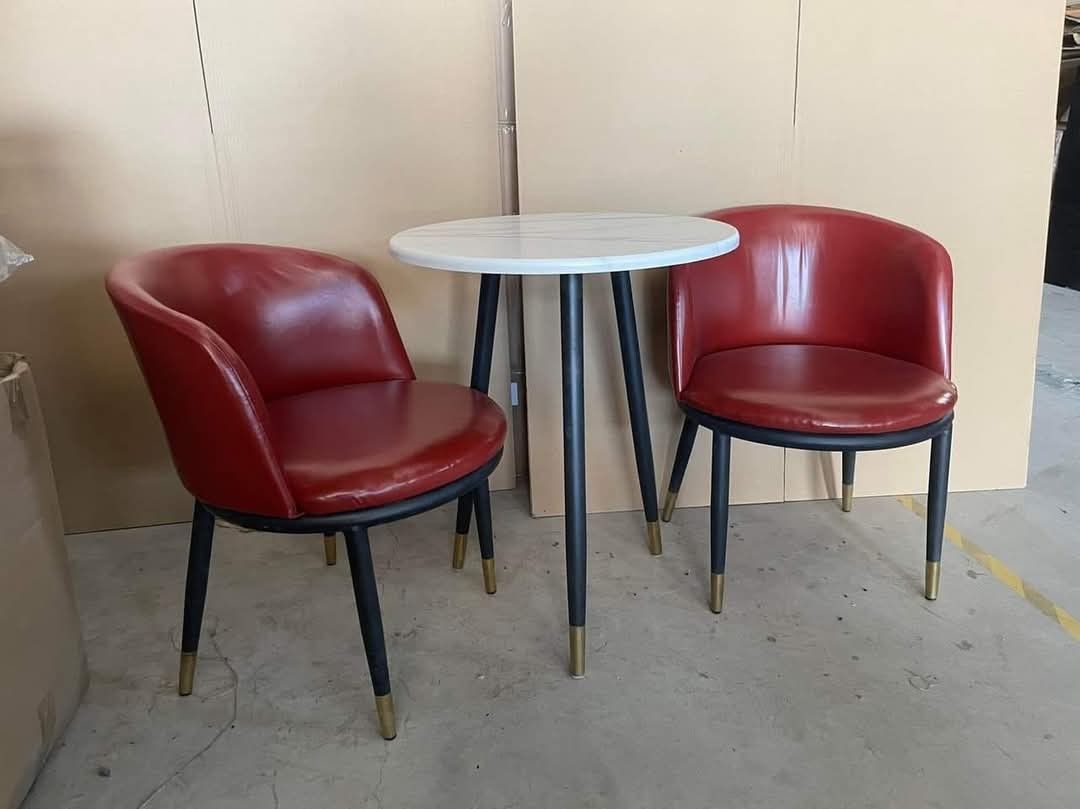 Coffee table set (Category: Chairs) located in Pasay City. Submitted by cherry_nicole (Listing ID 1363608491, Image 3). Description: on hand brand new wood made table lalamove delivery same day delivery 📱09977258106 Farro Online Furnitures.
