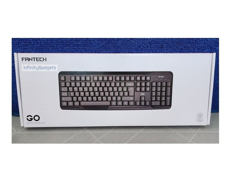 FANTECH GO K211 Office Wired Keyboard (Category: Computer Keyboard) located in Manila. Submitted by infinitygadgetzph (Listing ID 1363577102, Image 2). Description: 🟩Authentic 🟩Authorized Dealer of Fantech 🟩Sealed and Brand New 🟩With 1 Month Warranty (Must keep the complete box/carton for warranty claim) SPECIFICATIONS & FEATURES: Features: 🟩Spill-resistant keyboard design with durable keys and durable height adjustable legs. 🟩Plug and Play