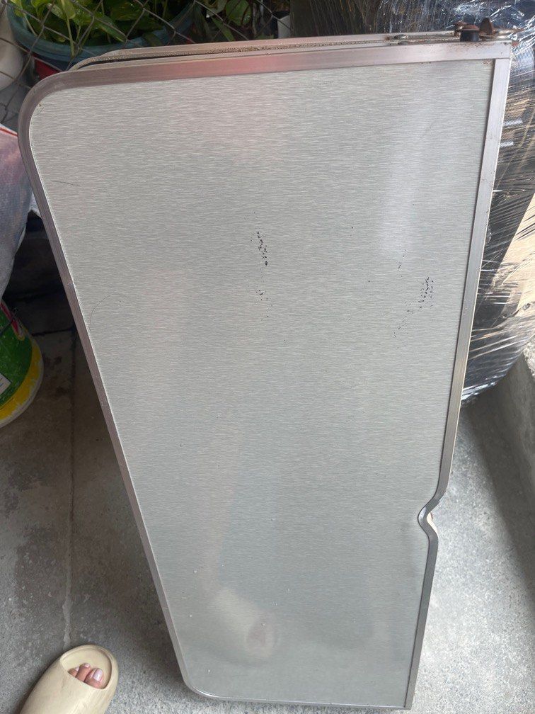 Foldable portable picnic camping table with chair (Category: Outdoor Furniture) located in Pasig City. Submitted by mysavvychic (Listing ID 1361417559, Image 3). Description: Very sturdy Weight Approx. 7.7 kilos.