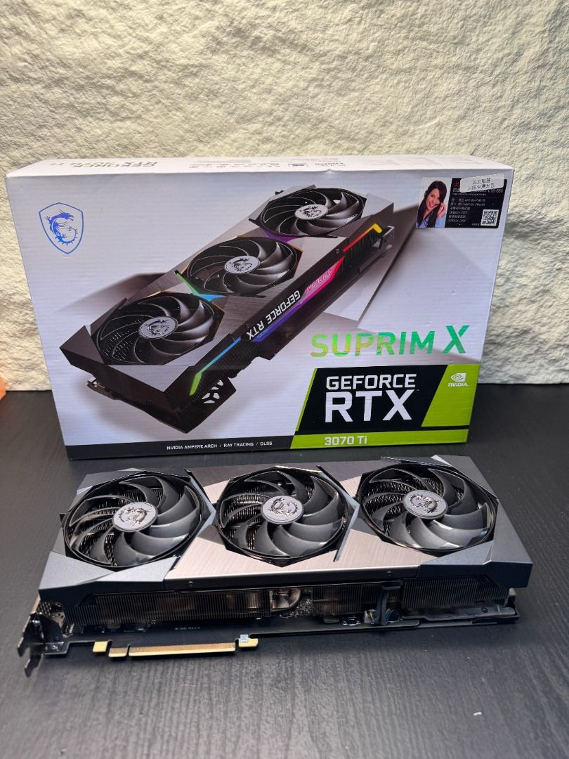 GeForce RTX™ 3070 TI SUPRIM X 8G新淨/顯示卡 / 顯卡 / Display Card NVIDIA ...