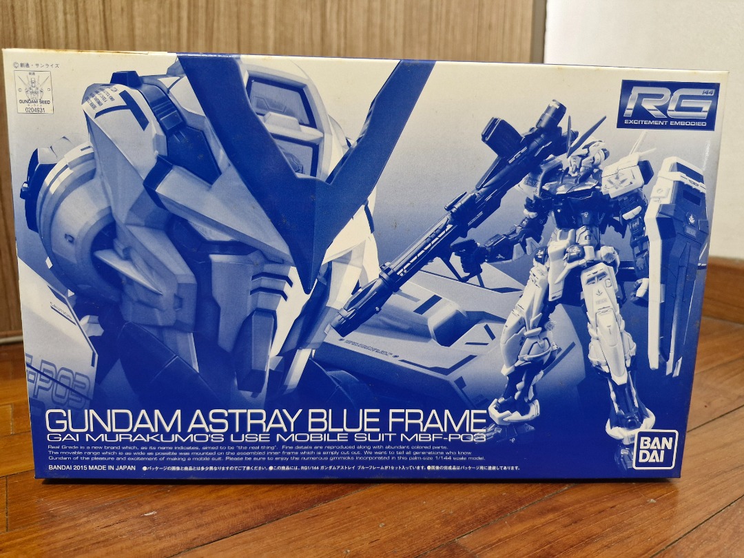 Gundam Astray Blue RG, Hobbies & Toys, Toys & Games on Carousell