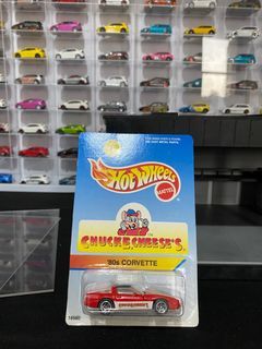Hot Wheels Chucke Cheeses- 80s Corvette (HARD TO FIND)