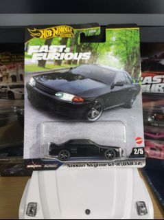 Hot Wheels Fast & Furious Nissan Skyline GT-R (BNR32) Premium Fnf // 600php