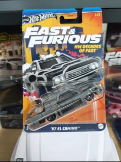 Hot Wheels FnF Fast & Furious '67 El Camino Silver Series // 320php