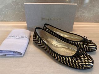 Jimmy Choo Walsh Ballerina Flats Size 41