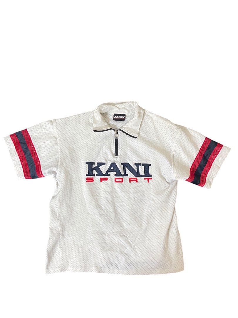 KANI SPORT Y2K OVERALL (Category: Activewear) located in Paranaque City. Submitted by youngb. (Listing ID 1363580981, Image 2). Description: Karl Kani sport y2k Overall top 21.5x25 short up to 36 have lace 21 length Lightly discoloration sa short pero still good, loose gart pero may lace.