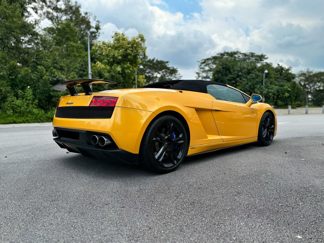 Lamborghini Gallardo Lp560 - 4 spyder Auto (Category: Used Cars) located in Singapore. Submitted by toocool4sch (Listing ID 1363696302, Image 3). Description: New Arrival! Lamborghini Gallardo Spyder LP560-4 $0 Downpayment available ‼️ Monthly :$$2,488 ⭐️ Star Dealer, 100% Positive Review. Highly Recommended. Trustable, Reliable & Efficient.⭐️ PM Me For The Best Deal. 🧑🏼‍🦱Zac📞: 8749 5321 Services We Provide 🏥: Premium Warranty By Sg Carz Gal