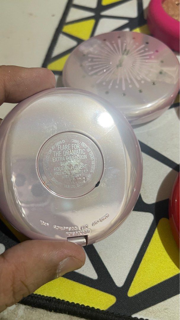 MAC COSMETICS MEGA BUNDLE - Holiday Collections (Category: Makeup) located in Quezon City. Submitted by timmytheninja (Listing ID 1363689364, Image 3). Description: TAKE ALL FOR 1500 Swatched only nakatago lanb because I love Extra Dimension.
