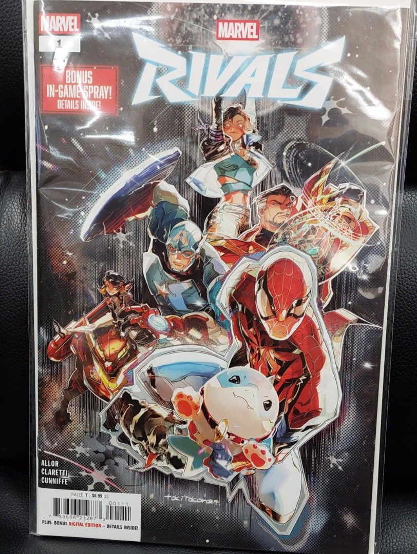 Marvel Rivals #1 (Category: Comics & Manga) located in Pasig City. Submitted by toydaddyph (Listing ID 1363590710, Image 3). Description: Item is a brand new, unread, never opened 2025 comic book of Marvel Rivals, a spin off of the popular video game. Issue No. 1 was published on April 02, 2025. Collecting the Marvel Rivals Infinity Comic (2024) #1-6 for the first time in print. Comic book is bagged and boarded for protection. This item is a defi