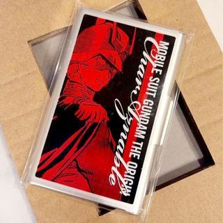 Mobile Suit Gundam The Origin Char Aznable Card Holder Case