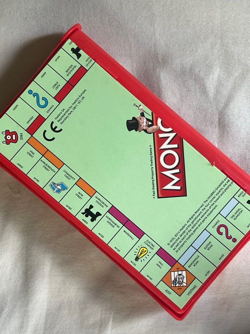Monopoly (Hasbro grab and go) (Category: Board Games & Puzzles) located in Santa Rosa. Submitted by llialia_ (Listing ID 1363667282, Image 2). Description: RFS: declutterins complete houses, cash, and title cards .