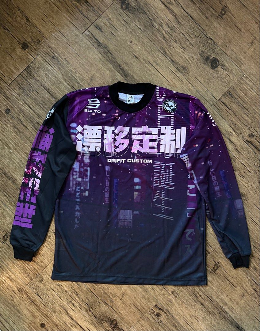 moto jersey (Category: Activewear) located in Manila. Submitted by kylestuffs (Listing ID 1363617936, Image 1). Description: PRE-LOVED STEAL • used once • large, 22 x 27 inches • great condition • no issues mop: unionbank / gcash ship: lalamove / lbc meet: sjdm bulacan .