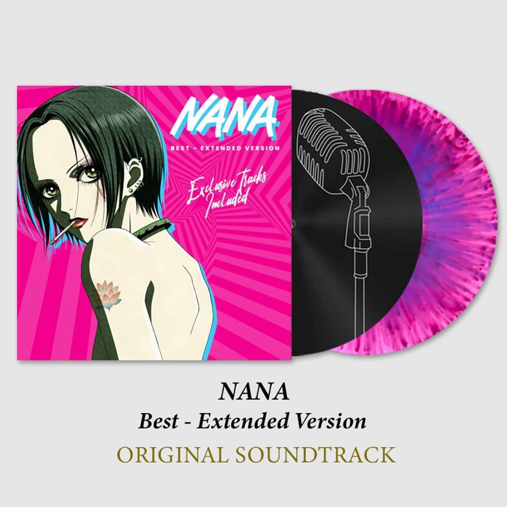 NANA: BEST - EXTENDED VERSION | Vinyl Record | Anime | J-Pop (Category: Vinyls) located in Santa Rosa. Submitted by senpaik (Listing ID 1363606705, Image 1). Description: [PRE-ORDER | Anime] 🚨 NANA: BEST - EXTENDED VERSION 🚨 Legendary romance anime Nana is getting a 3rd vinyl release, including 4 additional tracks! The edition includes 4 additional tracks with 2 live versions pressed in a laser-etched vinyl, making it an exclusive record for NA
