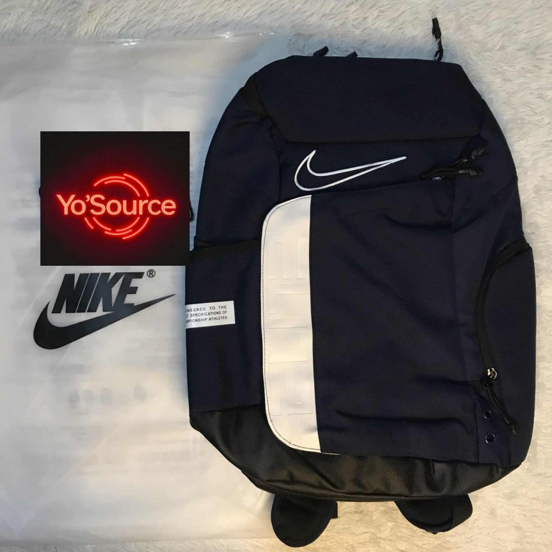 NIKE ELITE BACKPACK V1 IN DARKBLUEXWHITE (Category: Backpacks) located in Las Pinas. Submitted by xtin999 (Listing ID 1363574019, Image 1). Description: FOR ONLY ₱1279💎 NEWLY DROP BROSKIE WHATCHUGON' DO? GET YOURS NOW! #NikeElite #nikebackpack #justdoit #jordan #sneakers -Yo'Source.