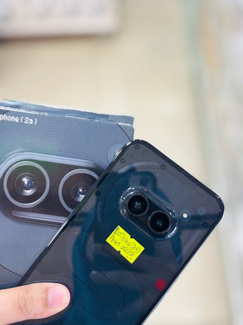 Nothing Phone 2a 256GB with box Openline NTC (Category: Android Others) located in San Juan City. Submitted by najihahtelecomshop2018 (Listing ID 1363608619, Image 2). Description: Legit Store | Original unit FOR SALE | TRADE / SWAP ▫️INSTALLMENT thru: 🔸Credit Card (straight / installment) 🔸Ggives / Gcredit + 6% interest 🔸Spay Later + 6% interest (RFS: Buy and Sell any kinds of Gadgets) Description: Nothing Phone 2a 256GB Global NTC APPROVED O