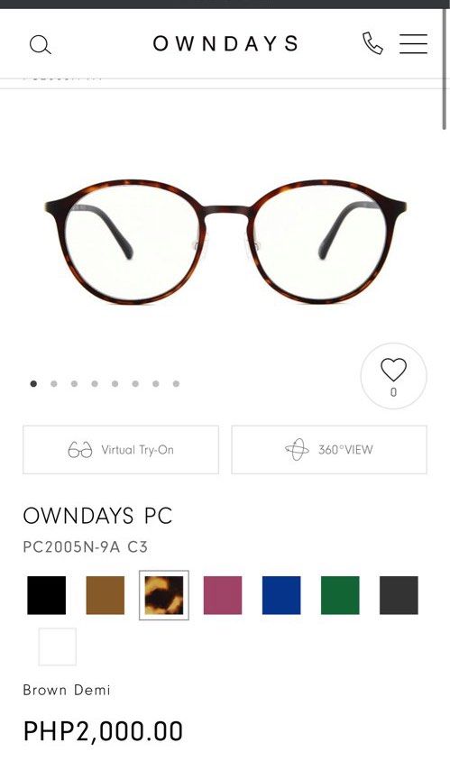 OWNDAYS air ultem (Category: Sunglasses & Eyewear) located in Taguig. Submitted by honeydeclutters (Listing ID 1251643073, Image 3). Description: rfs: switching to a diff frame Inclusions: case and microfiber cleaning cloth.