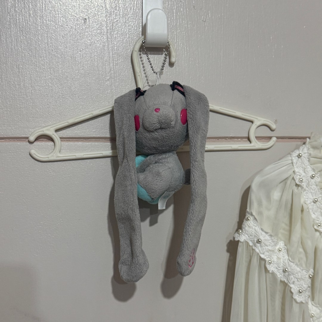 RARE! gloomy bear all purpose rabbit / bunny x hatsune miku gray and ...