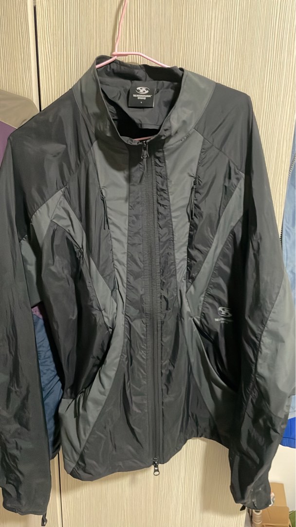 san san gear RSA SLING STRING JACKET BLACK, 他的時尚, 休閒