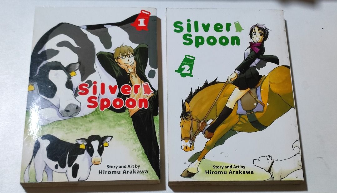 Silver Spoon Manga (Category: Comics & Manga) located in Las Pinas. Submitted by lance_kun (Listing ID 1363681319, Image 1). Description: 150 each 250 if getting both pages are still intact, however paper is showing yellow spots due to old age (see pics).