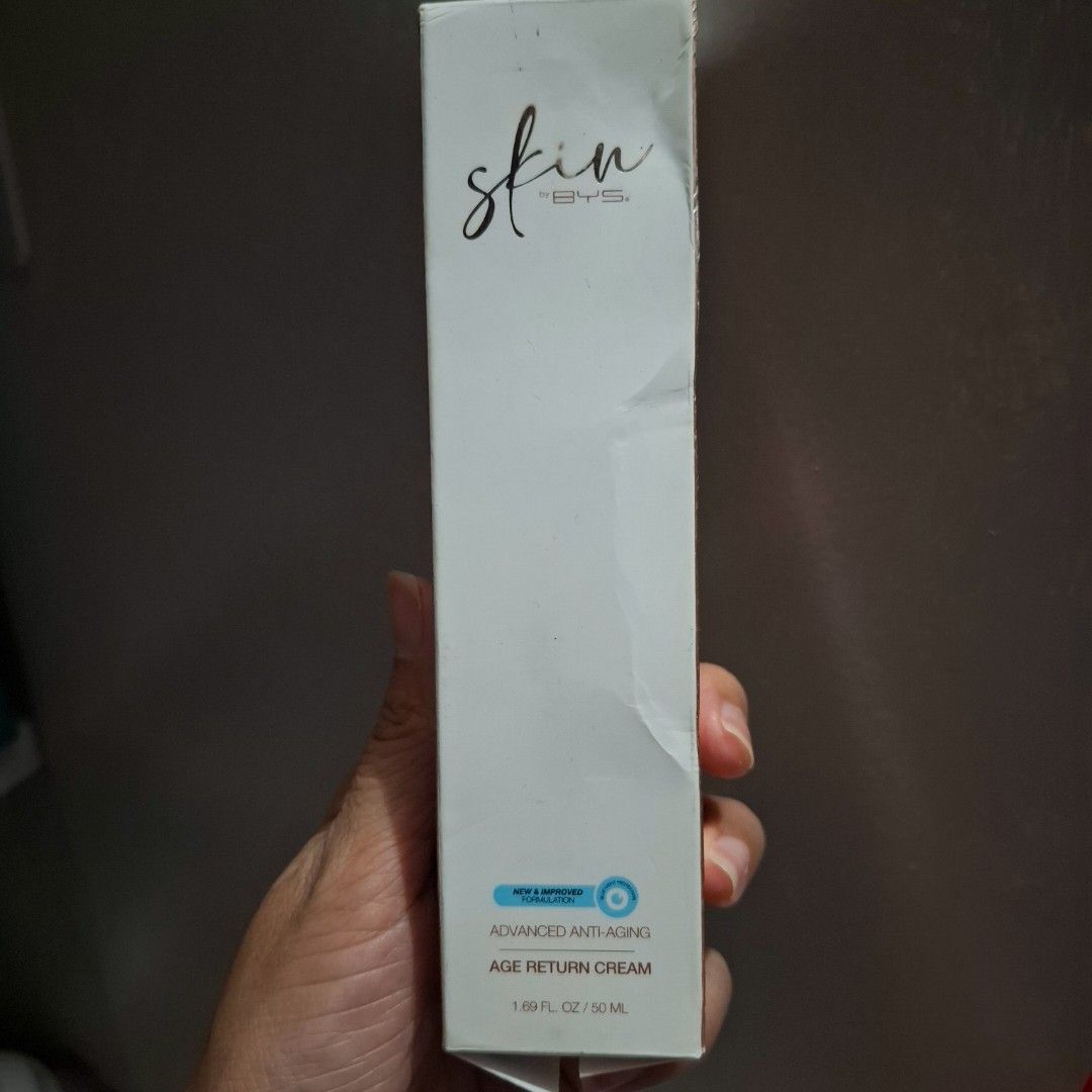 Skin by BYS Age Return Cream 50ml (Category: Face Care) located in Quezon City. Submitted by ang.leighanne (Listing ID 1363542983, Image 1). Description: mpo 12 months upon opening.
