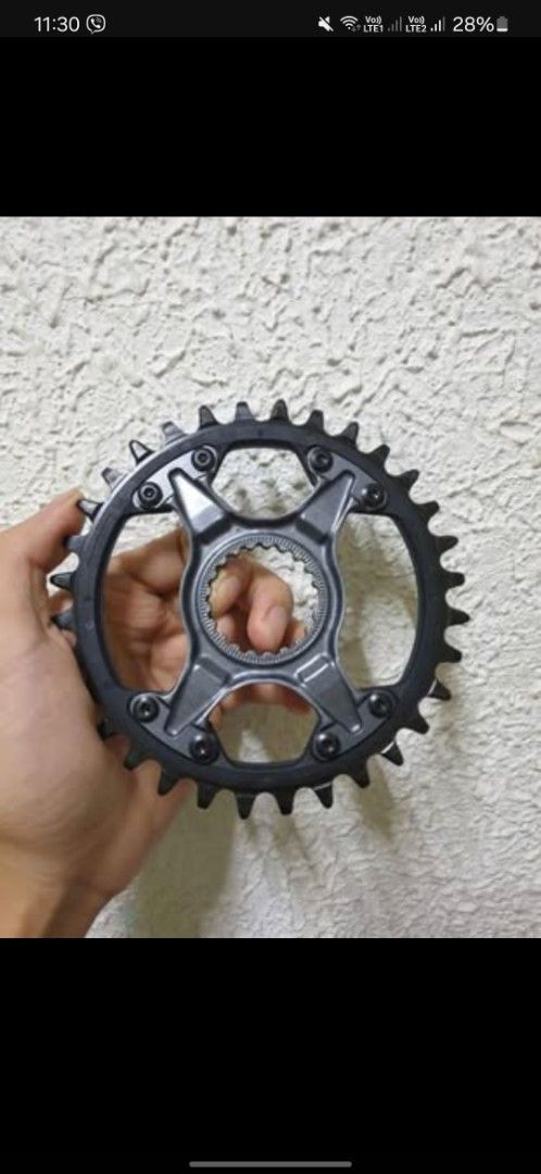 Slx shimano chainring 32T (Category: Bicycles) located in Cabuyao City. Submitted by hd.mnnnnn (Listing ID 1363680734, Image 1). Description: shimano chainring 32T brand new unused, galing sa built bike, kinalas agad, makinis malinis, hindi naipedal, for downhill and trail.