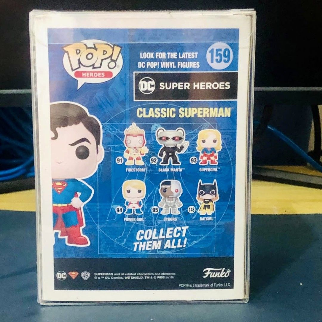 Superman Classic Funko (Category: Figurines & Statues) located in Marikina City. Submitted by jaseignacio (Listing ID 1363558353, Image 2). Description: 🚩 For sale Classic Superman Funko ✅Rare 📍For pickup Location:Quezon City ✅DM me your offers if interested. ✅Payment: GCash, Bank Transfer,Cash ✅Meetups:Gateway Mall:Megamall/Podium/Ortigas area/Eastwood/Ayala Feliz/Sta Lucia East Grand Mall/Robinsons Metroeast. ✅Shipping:Lalamove Grab Buyers Ex
