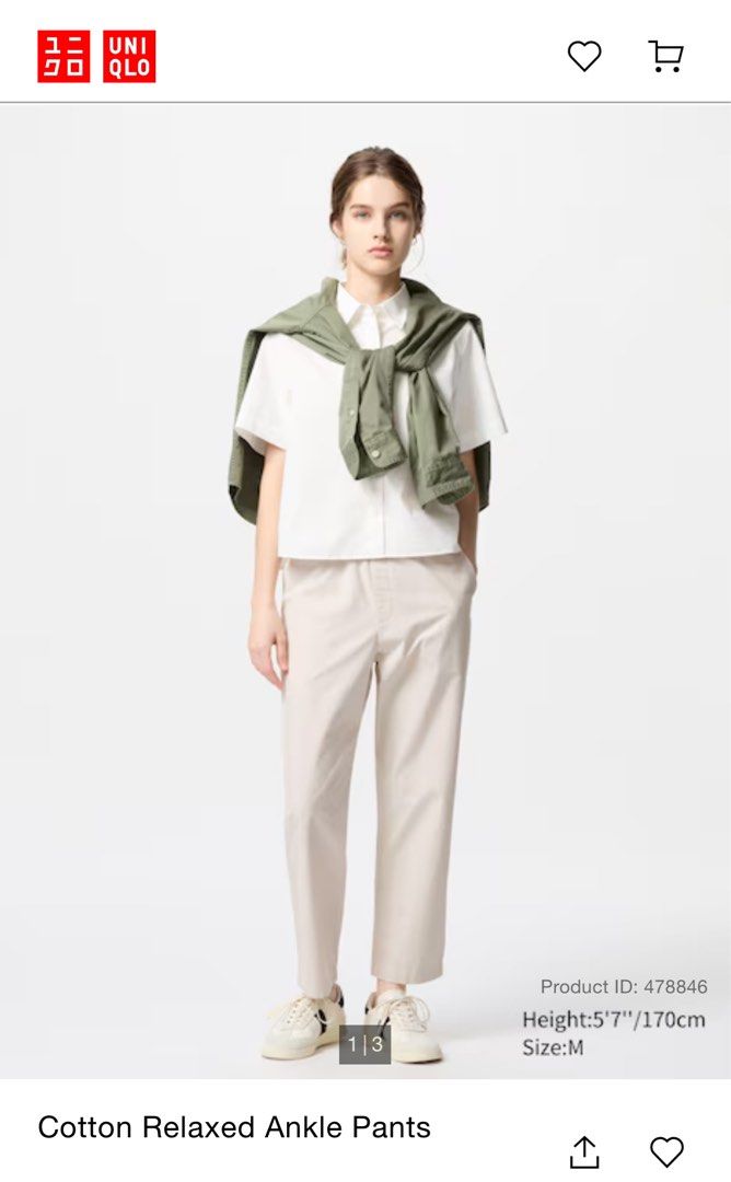 Uniqlo pants (Category: Other Bottoms) located in Quezon City. Submitted by mayef (Listing ID 1363658795, Image 2). Description: .