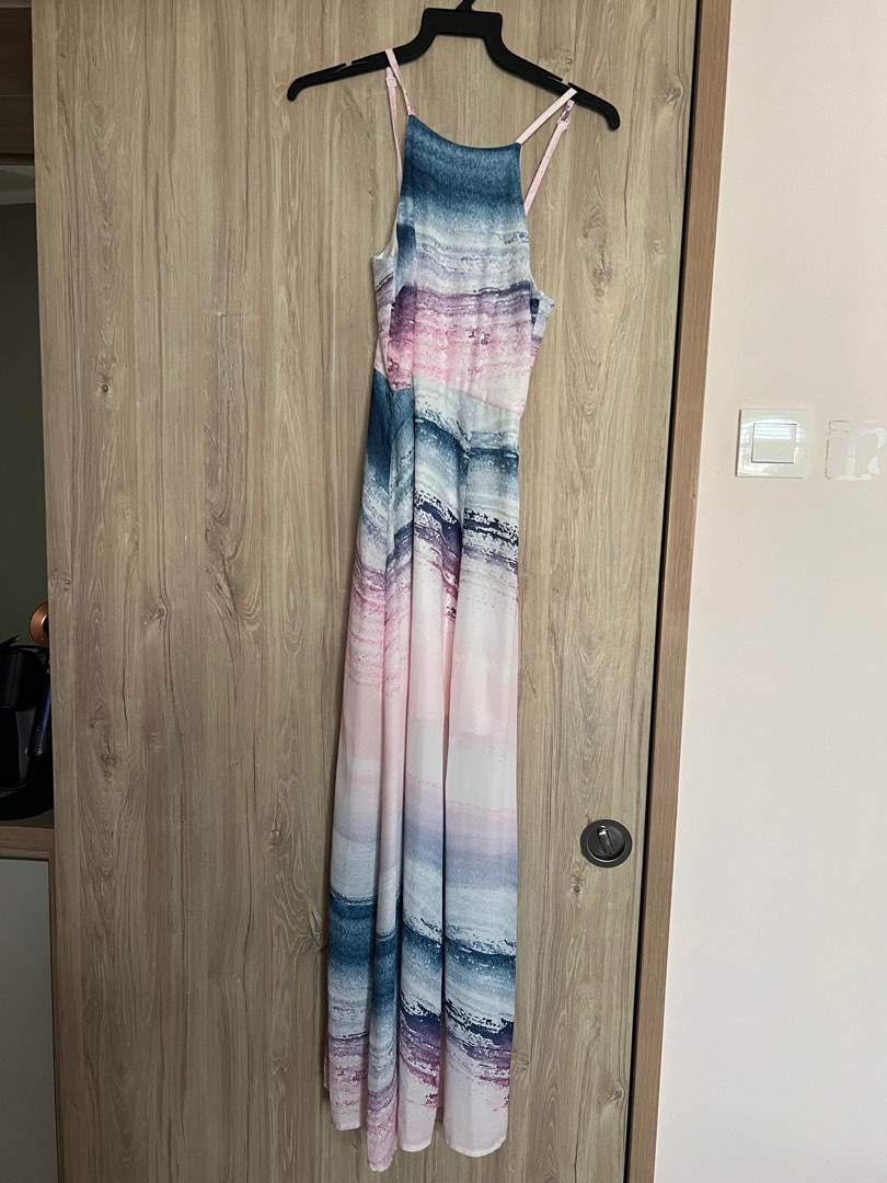 Think Of Me Maxi Dress Ocean