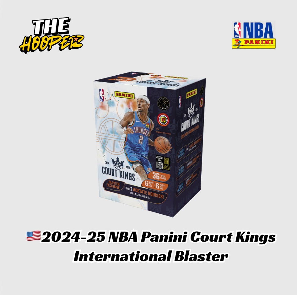 ?? 2024-25 NBA Panini Court Kings International 6-Pack Blaster 